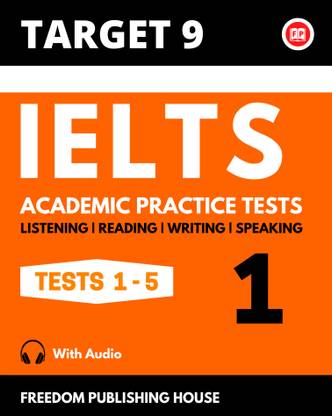IELTS Academic book for Listening, Reading, Writing & Speaking | IELTS Academic practice book  - IELTS Academic book for Listening, Reading, Writing & Speaking