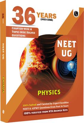 PW NEET 36 Years Physics Chapter & Topic-Wise with Solutions Previous Year Solved Papers (2023-1988)
