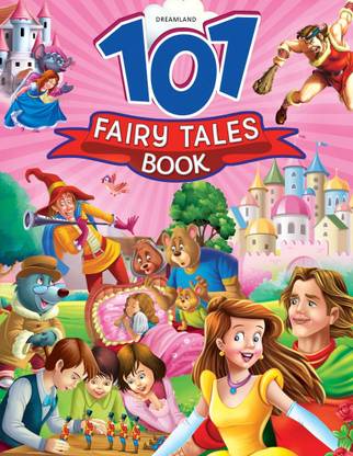101 Fairy Tales Book - Fairy tale book for young readers, Storybook for kids, Children learning story tales