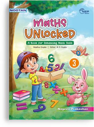 Nootan ICSE Maths Unlocked for Class 3 Academic Year 2025-2026 Nageen Prakashan  - Nootan ICSE Maths Unlocked For Class 3rd Academic Year 2025-2026 - Nageen Prakashan