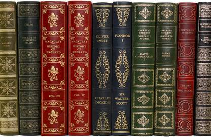 Real Authentic Books for Decoration - Antique Book Set (Rainbow)