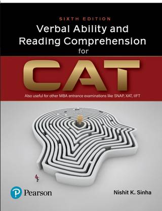 Verbal Ability & Reading Comprehension for CAT |SNAP, XAT, IIFT |Solutions & Explanations of CAT 2023|6e- Pearson