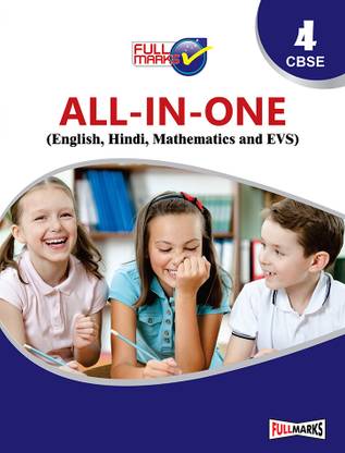 All In One For Class 4 (English, Hindi, Mathematics & EVS) CBSE (2023-24) 2020-21 Edition