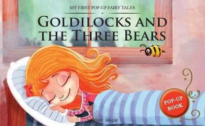 My First Pop-Up Fairy Tales - Goldilocks and the Three Bears Pop Up Books for Children  - By Miss & Chief