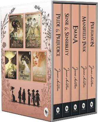 Greatest Works of Jane Austen (Set of 5 Books)