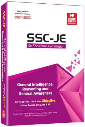 SSC -JE : General Intelligence Reasoning and General Awareness 2024