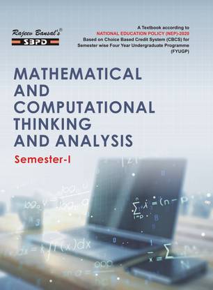 NEP Mathematical And Computational Thinking And Analysis 1st Semester Programme Under FYUGP Syllabus According to NEP 1 Edition