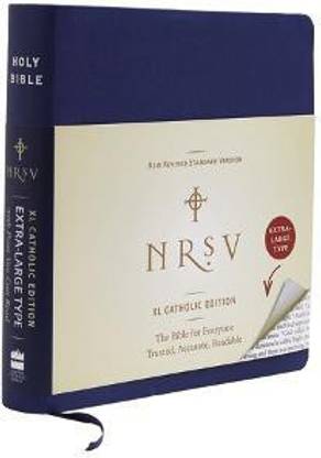 NRSV XL, Catholic Edition, Navy Leathersoft
