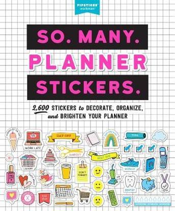 So. Many. Planner Stickers.