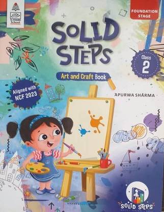 solid steps art and craft book class 2