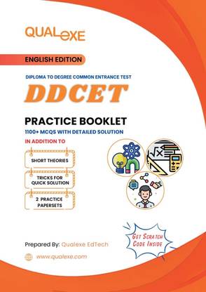 DDCET 2025 (Diploma To Degree Common Entrance Test Practice Book)