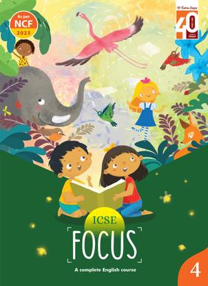 Ratna Sagar ICSE Focus English 4 - English Book For Class 4