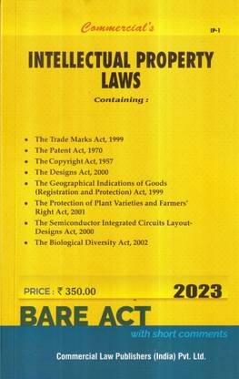 Intellectual Property Laws - 2023/Edition