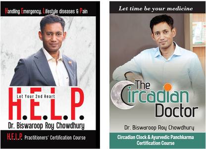 Let Your 2nd Heart H.E.L.P. + The Circadian Doctor (Set 0f 2 Books)