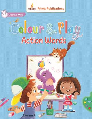 Colour and Play: Action Words