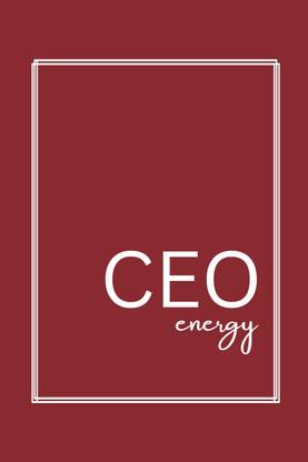 CEO Energy  - Journal