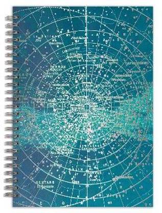 Constellation Grid 7 x 10" Wire-O Journal