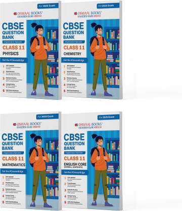 Oswaal Cbse Question Bank Class 11 Physics, Chemistry, Math, English (for 2025 Exam)