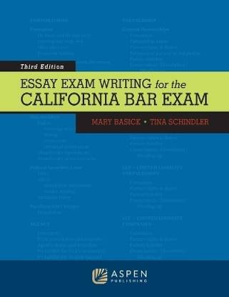 Essay Exam Writing for the California Bar Exam