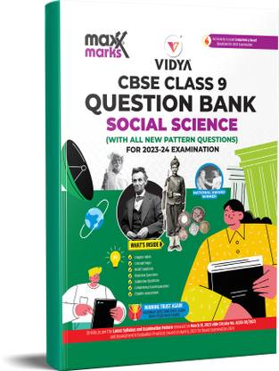 Maxx Marks CBSE Question Bank Social Science Class 9 for 2024 Board Exam
