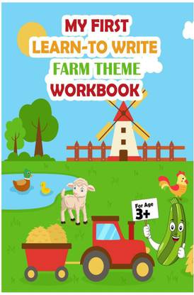 My First Learn To Write Farm Theme Workbook