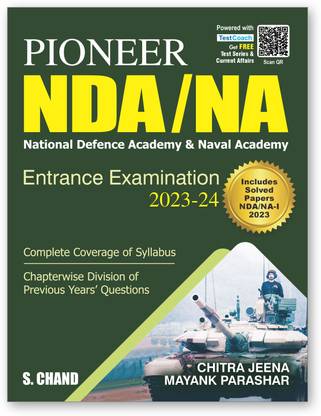 Pioneer NDA NA National Defence Academy & Naval Academy Entrance Exams 2025 | PYQ Previous Year Solved Question Paper 2023 (I) | NDA Exam Book 2025 | Mock Test | All in One Guide | Mathematics (Maths), Ability Test, English, General Knowledge GK