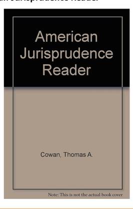 American Jurisprudence Reader