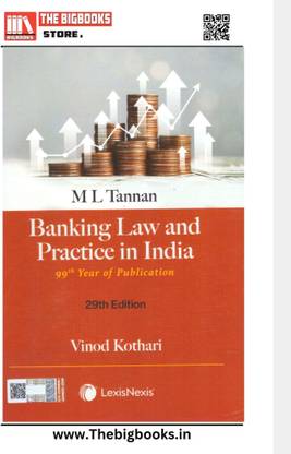 M L Tannan Banking Law And Practice In India 29th Edition by Vinod Kothari.
