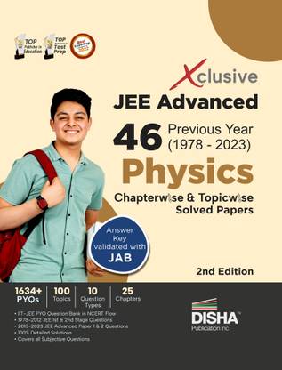 Xclusive Jee Advanced 46 Previous Year (1978 - 2023) Physics Chapterwise & Topicwise Solved Papers