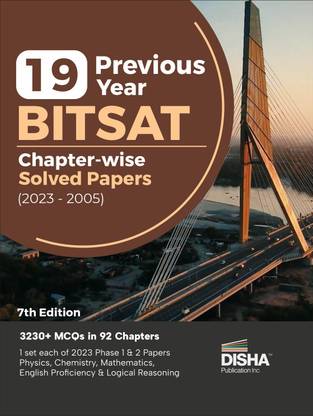 19 Previous Year Bitsat Chapter-Wise Solved Papers