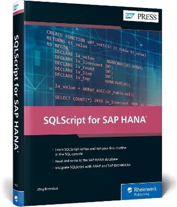 SQLScript for SAP HANA
