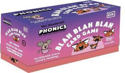 Mrs Wordsmith Phonics Blah Blah Blah Card Game, Kindergarten & Grades 1-2