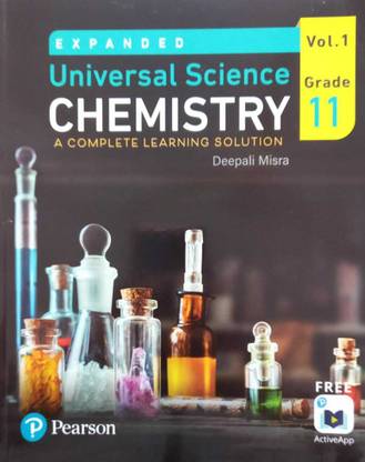 Pearson Expanded Universal Science Chemistry Grade-11 (Complete Set of Three Books)