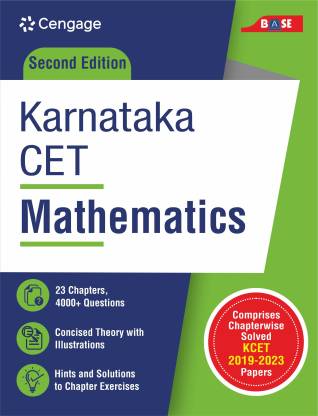 Karnataka CET Mathematics 2 Edition