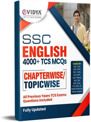 SSC English 4000+ TCS MCQs Chapterwise/Topicwise book