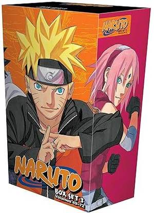 Naruto Box Set 3: Volumes 49-72