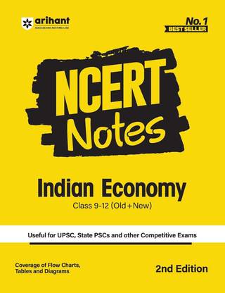 NCERT Notes Indian Economy | Flow Charts | Tables | Tamil Nadu & NIOS Board | for UPSC | UPPSC | BPSC | JPSC | MPPSC | One Liner for UPSC/IAS Preparation | State Civil Services & other Competitive Exams (Class 6+12 Old + New)
