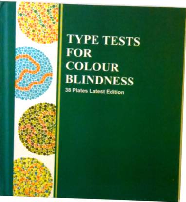 Ishihara's Tests Charts for Colour Blindness (Green Book)  - Test Book for Colour Blindness