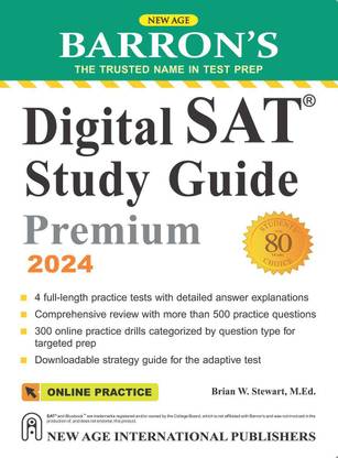 Digital SAT Study Guide Premium 2024