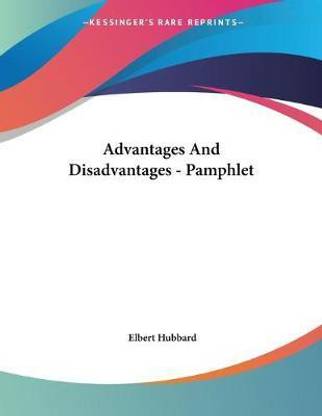 Advantages And Disadvantages - Pamphlet