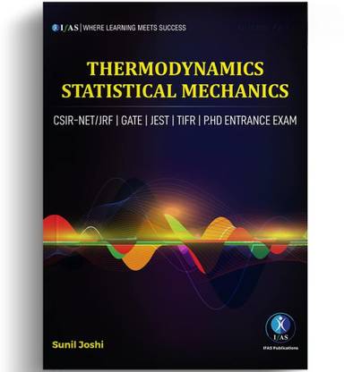 CSIR NET Physics Thermodynamics Statistical Mechanics Book - Advanced Physical Science Practice Theory Book with Questions & Solutions