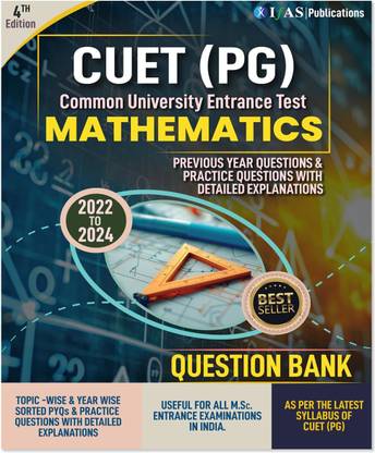 CUET PG Mathematics Book Previous Year Questions (2022-2023)  - With 2000+ Practice Question Book with detailed Solution Book | Best Mathematics Book for CUET PG Exams - IFAS Publications