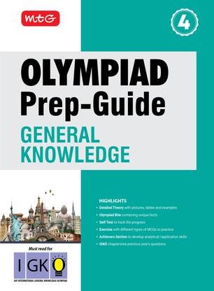 MTG Olympiad Prep-Guide Class 4 General Knowledge (IGKO) - Detailed Theory with Pictures & Chapterwise Previous Years Questions For SOF 2025-26 Exam