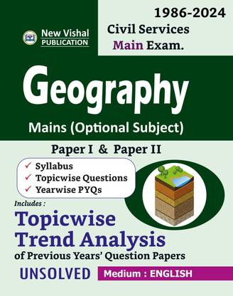 Geography Mains Topicwise Trend Analysis of PYQs (1986-2024)