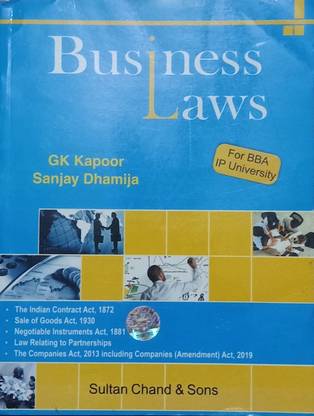 BUSINESS LAWS FOR BBA IP UNIVERSITY