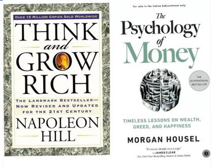 The Psychology of Money & Think Grow Rich Bestseller Books Self-Help