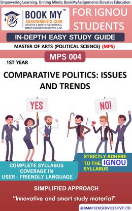 IGNOU MPS 4 Comparative Politics Issues and Trends Study Material (In Depth Guide) For Ignou Student