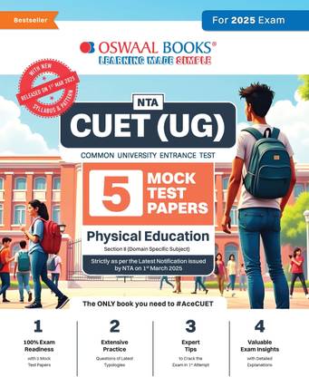 CUET UG 5 Mock Test Section II Physical Education Released on 1st March For 2025