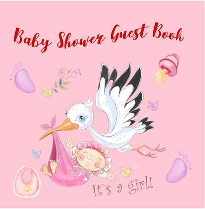 Baby Shower Guest Book  - Welcome into the World Sign In Guestbook with Guest Lists, Advice to Parents and Wishes to Baby | Keepsake Memory Book for Party Guests to Sign in