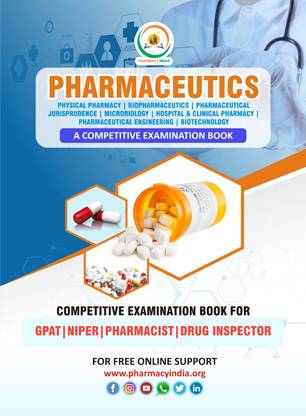 Pharmaceutics Competitive Exam Book - GPAT/ NIPER/ Pharmacist